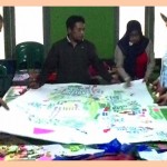 Proses pembuatan peta desa Jatilawang