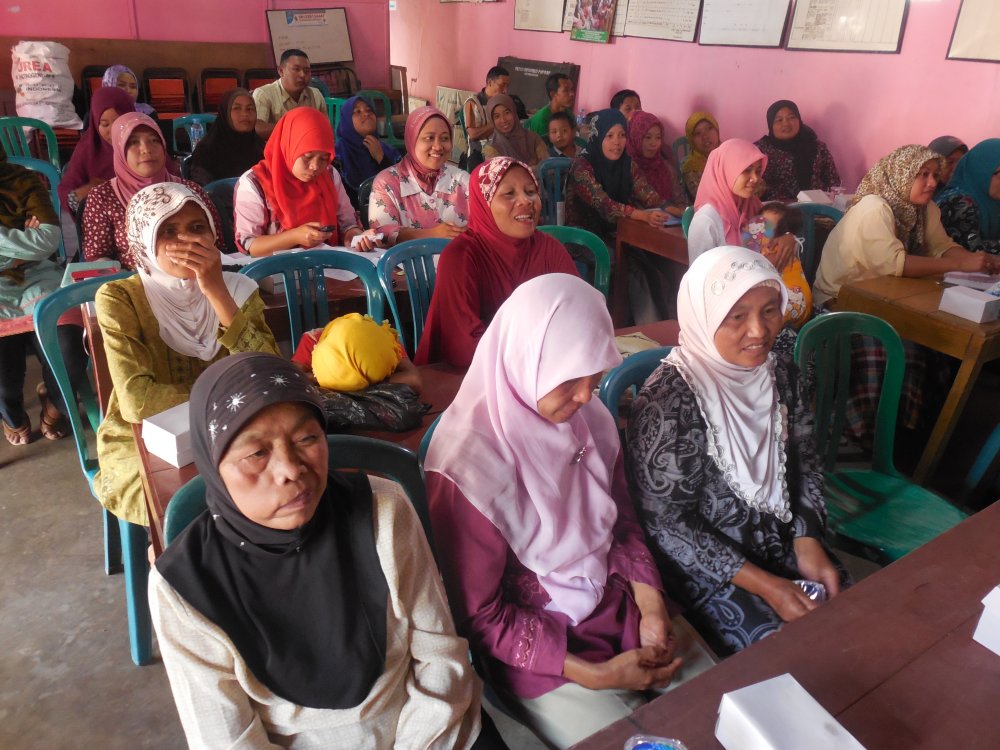 Kelompok Perempuan dalam Musdes Desa Gentansari