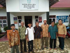 Para pelaku sejarah Desa Tegal Arum