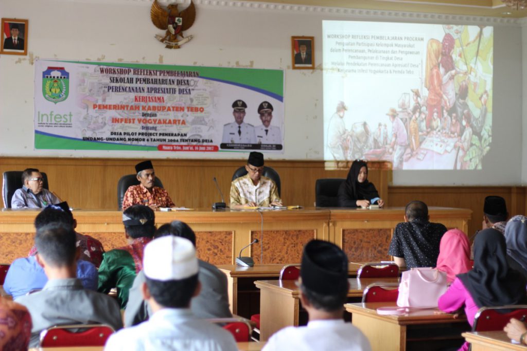 Cerita Semangat Pembaharuan Desa dari Kabupaten Tebo
